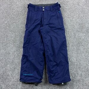 SCOTT Snow Pants Kids Youth Small Navy Blue Ski Snowboard Insulated Waterproof
